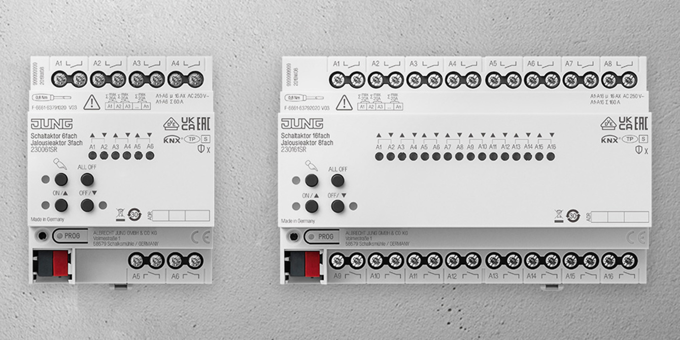 KNX Schalt- und Jalousieaktoren bei Elektro Fertl in Steinkirchen