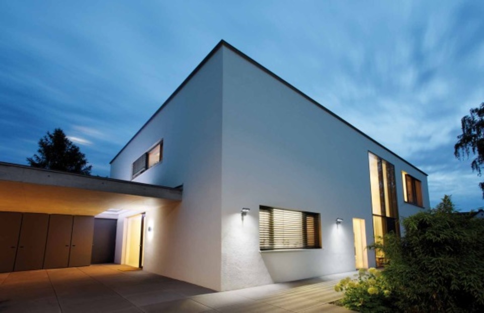 Aussenbeleuchtung bei Johann Fertl in Steinkirchen