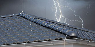 Äußerer Blitzschutz bei Elektro Fertl in Steinkirchen